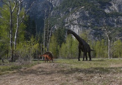 Dinos in Yosemite Park