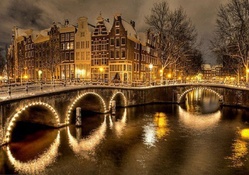 A Winter's Night in Amsterdam